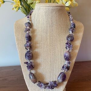 Amethyst Stone Necklace